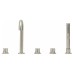Смеситель для ванны Allen Brau Priority 5.31007-BN никель