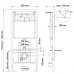 Унитаз с инсталляцией Berges Novum 042439