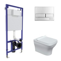 Унитаз с инсталляцией Berges Novum 042448