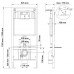 Унитаз с инсталляцией Berges Novum 042449