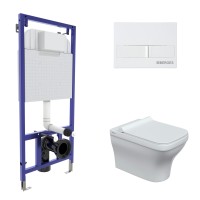 Унитаз с инсталляцией Berges Novum 042452