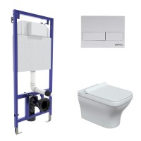 Унитаз с инсталляцией Berges Novum 042455