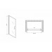 Душевая дверь Abber Sonnenstrand 195х90 AG04090B