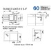 Кухонная мойка Blanco Axis III 6S IF правая зеркальная полировка