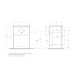 Раковина для мебели BelBagno Kraft 60 BB1923-600