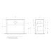 Раковина для мебели BelBagno Kraft 100 BB1010/465-LV-VTR-BO