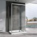Душевой уголок Abber Schwarzer Diamant 100х80 AG30100H-S80-S80