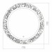 Зеркало для ванной Azario Лаго 77 LED00002395