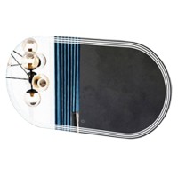 Зеркало для ванной Azario Вивиан 120 LED00002375