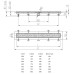 Душевой лоток Azario Medium 45 AZCH450M