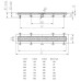 Душевой лоток Azario Klasik 75 AZCH750KN