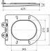 Сиденье для унитаза BelBagno Colorato BB062SC-GR матовое