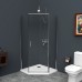 Душевой уголок BelBagno 80х80 UNO-195-P-1-80-C-Cr