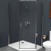 Душевой уголок BelBagno UNO-195-P-1-90-C-Cr