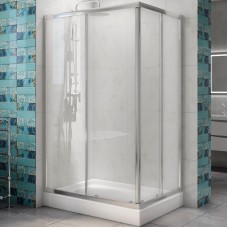 Душевой уголок BelBagno DUE-AH-2-120/80-C-Cr