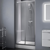 Душевая дверь BelBagno 190х120 DUE-BF-1-120-C-Cr