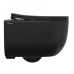 Подвесной унитаз Berges Ventas Black Rimless 49 082136
