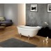 Акриловая ванна BelBagno BB04 на ножках золото