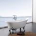 Акриловая ванна BelBagno BB06-1550 на ножках хром