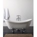 Акриловая ванна BelBagno BB06-1700 на ножках золото