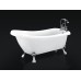 Акриловая ванна Belbagno BB20-1700 на ножках хром