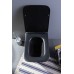Подвесной унитаз Aquanet Tavr-W BL-103N-WHT black матовый