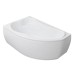 Акриловая ванна Aquanet Capri 160х100 00205476 L на каркасе
