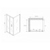 Душевой уголок Abber Sonnenstrand 120х90 AG07120-S90