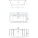 Акриловая ванна Aquanet Family 170х75 матовая