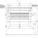 Комплект мебели для ванной Aquanet Нота 00231060