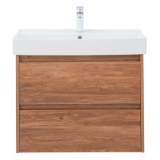 Тумба с раковиной Aquanet Nova Lite 75.7 00305241 дуб шоколадный