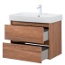 Тумба с раковиной Aquanet Nova Lite 75.7 00305241 дуб шоколадный