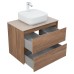 Тумба с раковиной Aquanet Nova Lite 75.7 00305241 дуб шоколадный