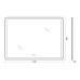 Зеркало BelBagno Marino 110 SPC-MAR-1100-800-LED-TCH-WARM