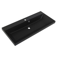 Раковина для мебели Belbagno 100х45 BB1000/450-LV-ART-AST-NERO