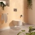 Инсталляция для унитаза Berges Novum с кнопкой 040035 Soft Touch черный