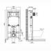 Инсталляция для унитаза BelBagno BB002-80 с кнопкой BB009-MR-BIANCO белый