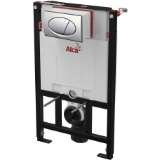 Инсталляция для унитазов AlcaPlast AM101/850 Sadromodul с кнопкой M72 матовый хром