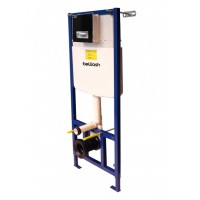 Инсталляция для унитаза BeWash 500RZVSN074HM0000001 с кнопкой 500RZVP0500SYC000001 черный/хром
