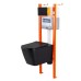 Инсталляция для унитаза BelBagno BB004-40 EXPERT с кнопкой BB018-GV-BIANCO белый