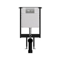 Инсталляция для унитаза Bocchi T02-2116 с кнопкой 8200-0050 матовый хром