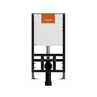 Инсталляция для унитаза Bocchi T02-2117 с кнопкой P46-0007 оранжевый