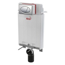 Инсталляция для унитазов AlcaPlast AM100/1000 Alcamodul с кнопкой M72 хром матовый
