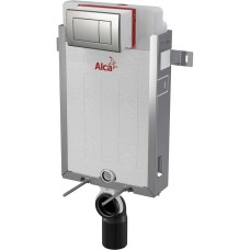 Инсталляция для унитазов AlcaPlast AM115/1000 Renovmodul с кнопкой M272 матовый хром
