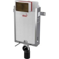 Инсталляция для унитазов AlcaPlast AM115/1000 Renovmodul с кнопкой Fun-Antic бронза