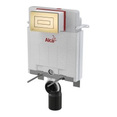 Инсталляция для унитазов AlcaPlast AM100/850 Alcamodul с кнопкой M475 золото