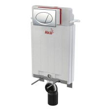 Инсталляция для унитазов AlcaPlast AM100/1000E с кнопкой M71 хром глянцевый