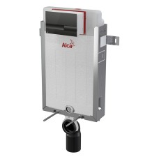 Инсталляция для унитазов AlcaPlast AM115/1000E Renovmodul с кнопкой M1738 черный