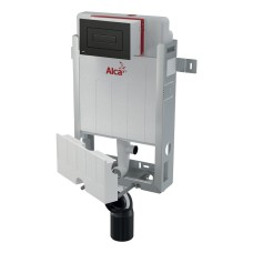 Инсталляция для унитазов AlcaPlast AM115/1000V Renovmodul с кнопкой M478 черный матовый