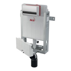 Инсталляция для унитазов AlcaPlast AM115/1000V Renovmodul с кнопкой M1712-8 хром/черный